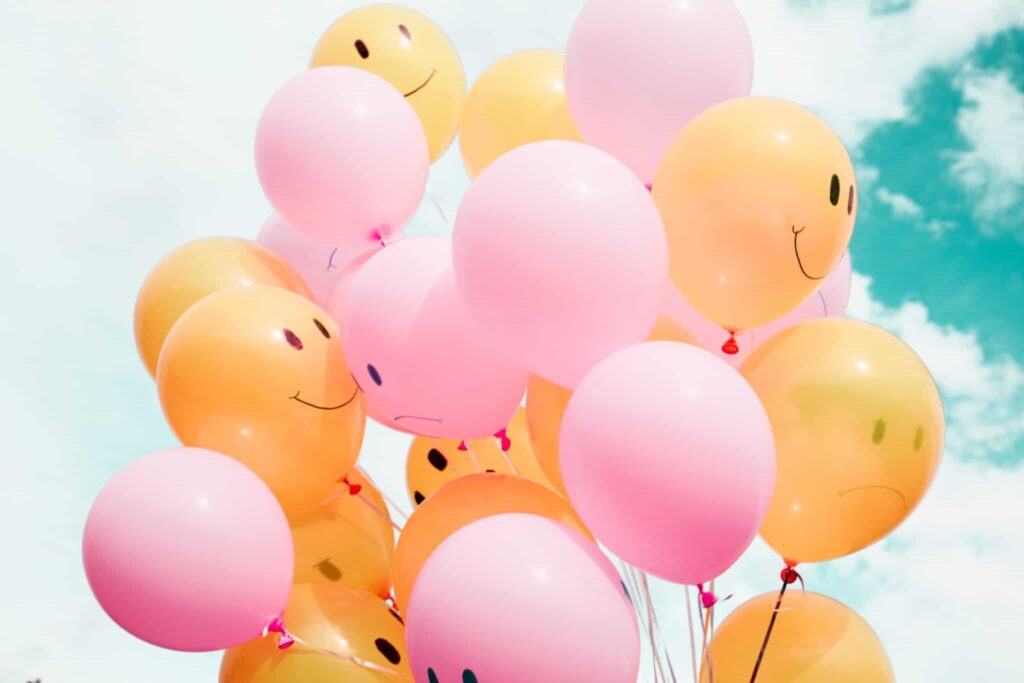 Borro -smiling baloons